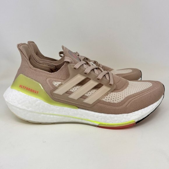 adidas Shoes - Adidas Ultraboost 21 Pale Pink Running Shoes  Women's Size 9